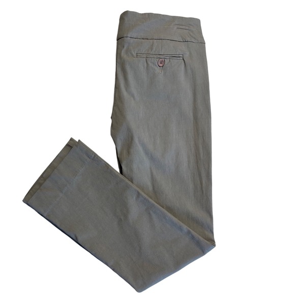 The‎ Limited Drew Fit Trouser Pants Career Dress Gray Button stretchy Size 8 - Picture 1 of 8